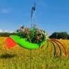 独立站新品Flying Parrot Flower Pot 彩色鹦鹉花盆园林装饰摆件