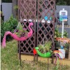 独立站新品Flying Parrot Flower Pot 彩色鹦鹉花盆园林装饰摆件
