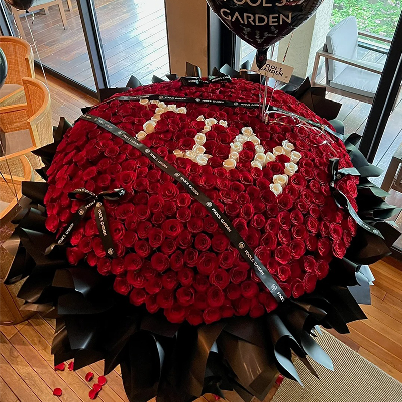 999朵365朵红玫瑰花束鲜花速递同城北京上海成都配送生日求婚