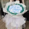 七夕情人节玫瑰永生花礼物花束高级感教师节母亲节香皂花礼盒批发