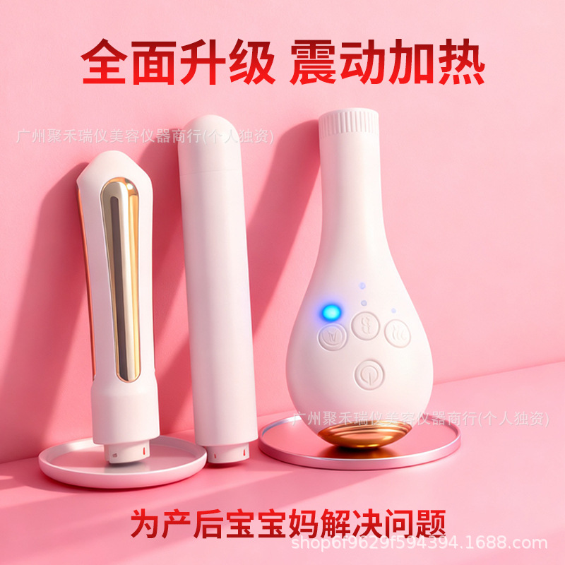 跨境专供家用盆底肌恢复仪电刺激盆底康复仪红蓝光振动热敷美容仪