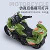 跨境亚马逊抖音儿童玩具男孩仿真玩具摩托车夹娃娃机惯性玩具车子