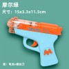 宝宝儿童声光玩具枪男女孩音乐电动左轮仿真小手枪摆地摊夜市批发