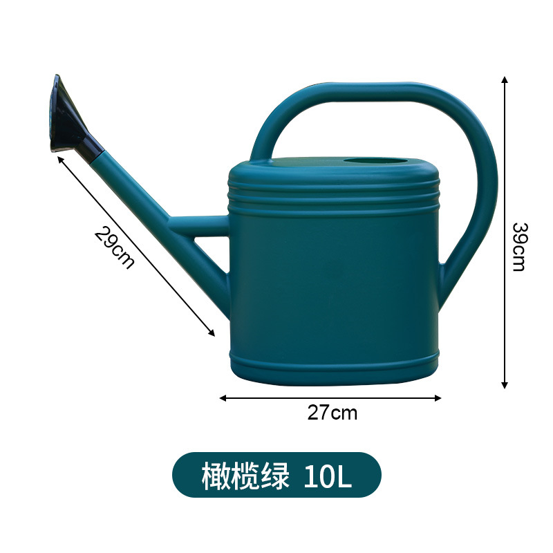 园林水壶复古大容量浇花喷壶塑料浇水花洒家用园艺长嘴淋花浇菜壶