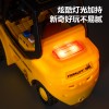 宝宝大号惯性工程车音乐叉车吊车升降起重机儿童男孩玩具车模型