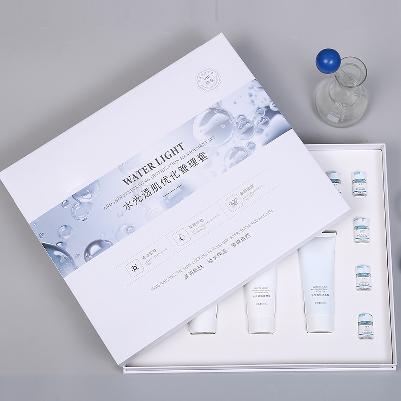 线下美容院专供水光面部护肤品套盒套装补水嫩肤提亮肤色正品批发