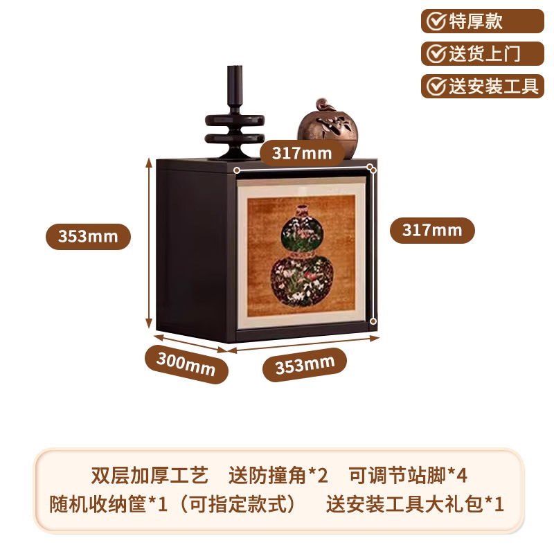 中古风钢制格子柜卡莱克家用落地书柜diy儿童书架床边加厚置物架