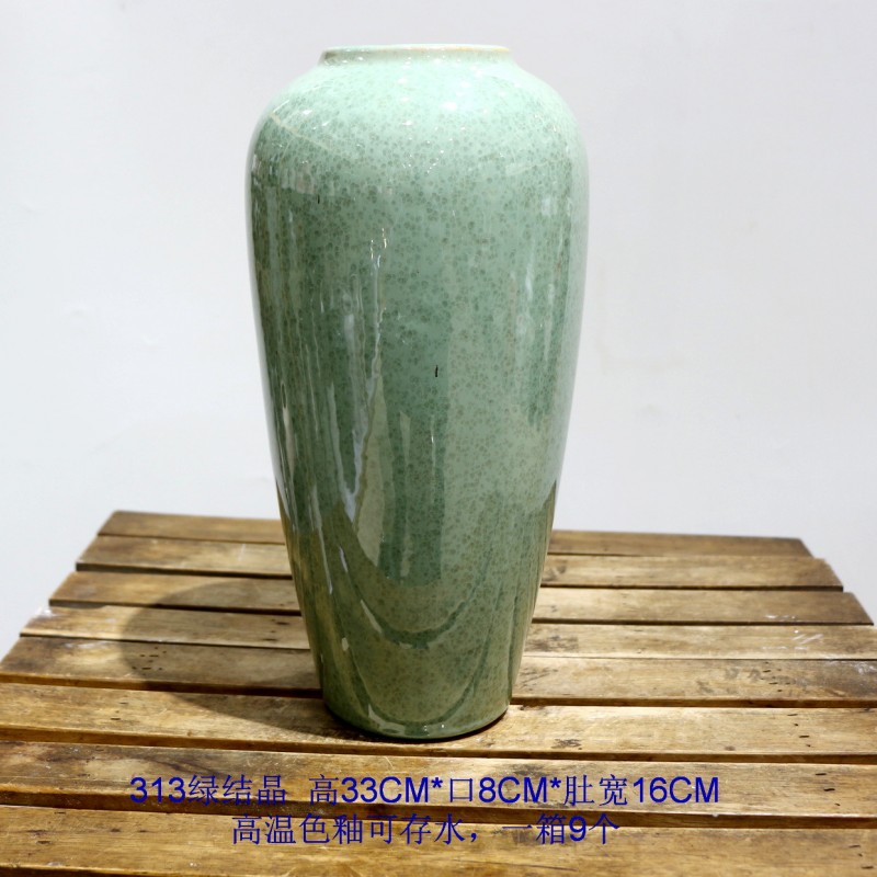 厂家直销陶瓷花瓶批发现代时尚花插花器家居饰品仿真花鲜花花瓶