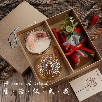 教师母亲节生日礼物礼品送妈妈伴手礼永生花香皂花玫瑰花束高级感