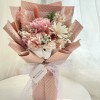 女神节母亲节教师节永生花玫瑰康乃馨花束伴手礼物装饰摆件