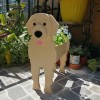 跨境创意花盆宠物摆件盆栽阳台花园家居装饰品庭院创意狗花盆摆件