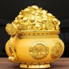 中式龙船一帆风顺摆件 开业大吉办公室玄关招财乔迁树脂工艺品