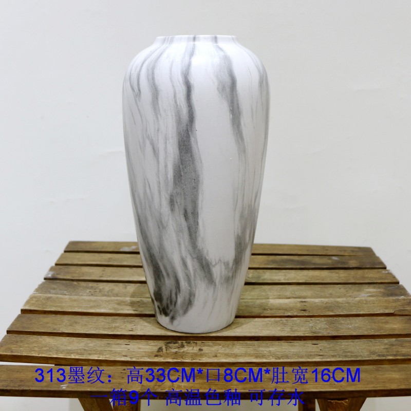厂家直销陶瓷花瓶批发现代时尚花插花器家居饰品仿真花鲜花花瓶
