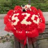 999朵玫瑰花束花表白订婚520走心礼品鲜花香皂花送女友结婚