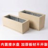 阳台水泥花箱托盘水盘室内外花园长方形花盆大号种菜露台庭院花槽