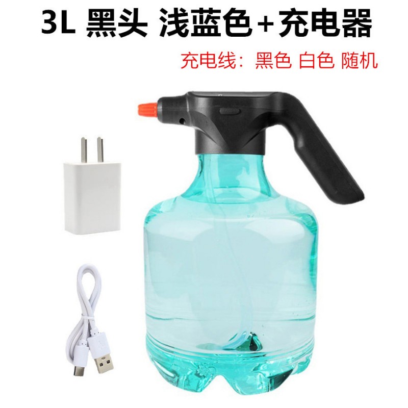 3L电动喷水壶浇花家用电动喷雾器消毒园艺洒水壶Water Spray Can