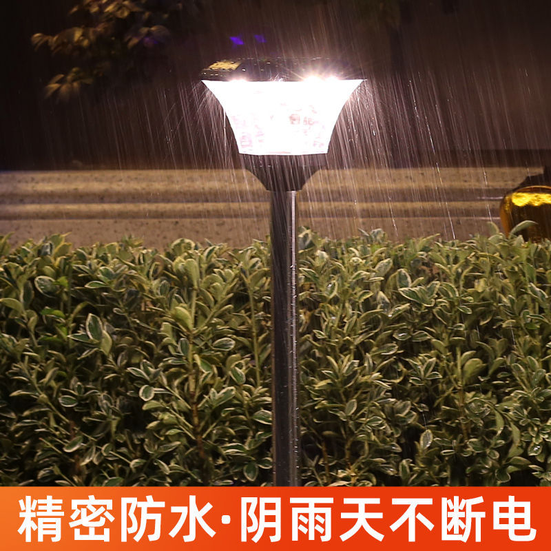 2025跨境工程款户外太阳能草坪灯家用防水led花园灯太阳能地插灯