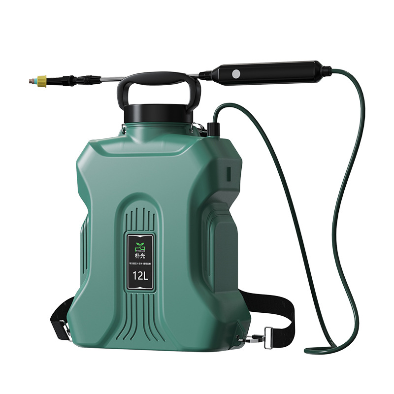 园艺用品电动喷壶家用便携式锂电池喷雾器多功能自动浇花神器植物