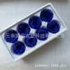 花者厂家直供A级保鲜花酷皮玫瑰4-5cm蝴蝶奥斯汀双色永生花头批发