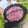 99朵玫瑰花束七夕情人节礼物送女友生日浪漫礼物香皂永生花情人节