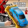 儿童大号道路救援拖车玩具男孩平板运输车吊车工程汽车玩具车卡车