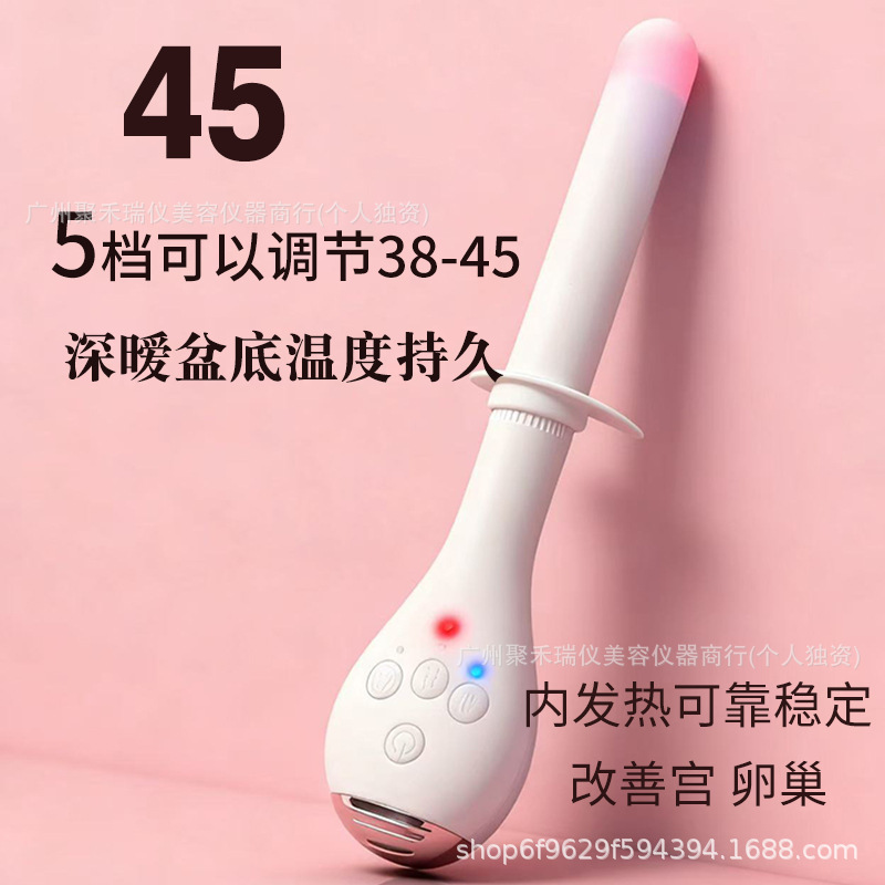 跨境专供家用盆底肌恢复仪电刺激盆底康复仪红蓝光振动热敷美容仪
