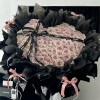 轻奢永生花仿真香皂花七夕芭蕾风送女友玫瑰花束蝴蝶结曼塔玫瑰花