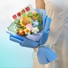 毛线花手工编织花束成品送老师同学向日葵针织礼物钩织送长辈礼物