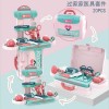 儿童过家家玩具亲子互动餐具医具工具化妆套装手提箱早教玩具