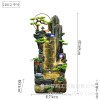 中式假山流水喷泉风水轮生财摆件循环水客厅落地招财鱼缸开业礼品