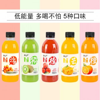 360ml*24瓶果汁饮料整箱批发橙汁芒果汁猕猴桃汁山楂果味饮品代发