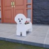 跨境创意花盆宠物摆件盆栽阳台花园家居装饰品庭院创意狗花盆摆件