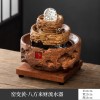 八方来财陶瓷流水循环水时来运转办公室桌面招财风水摆件开业礼品