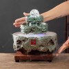 八方来财陶瓷流水循环水时来运转办公室桌面招财风水摆件开业礼品