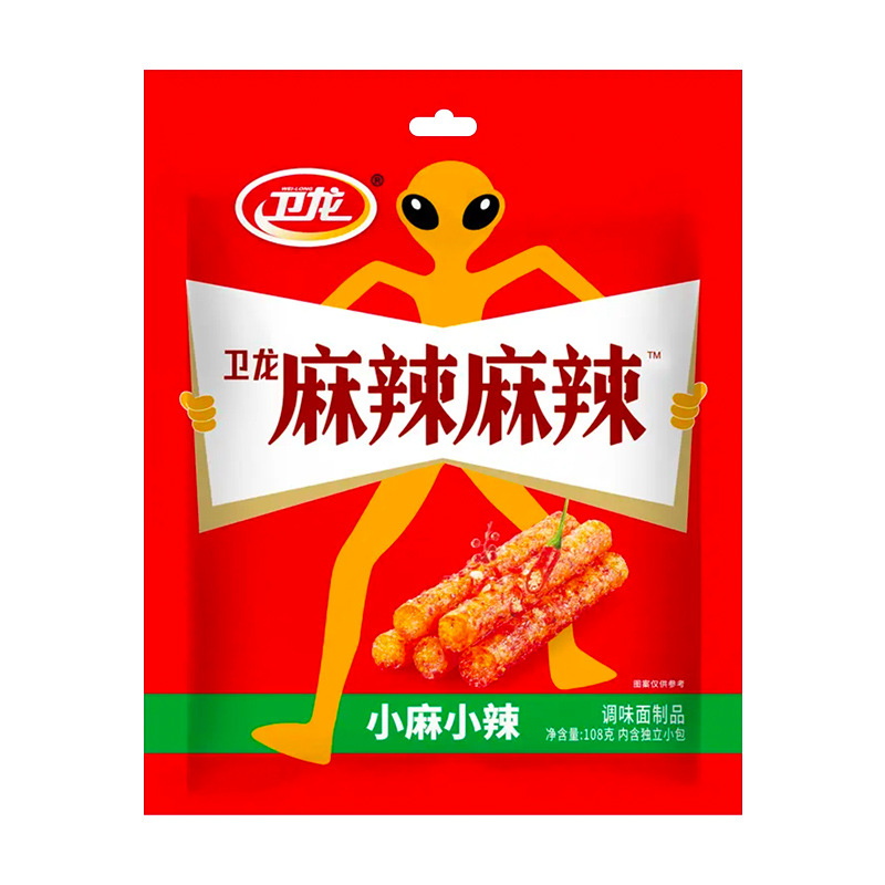 卫龙魔芋爽素毛肚多口味小面筋麻辣大刀肉辣条亲嘴烧办公休闲小吃