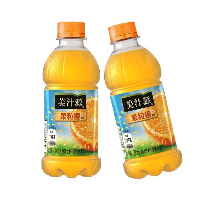 美汁源果粒橙饮料整箱饮品果汁饮料批发年货零食大全批发一键代发