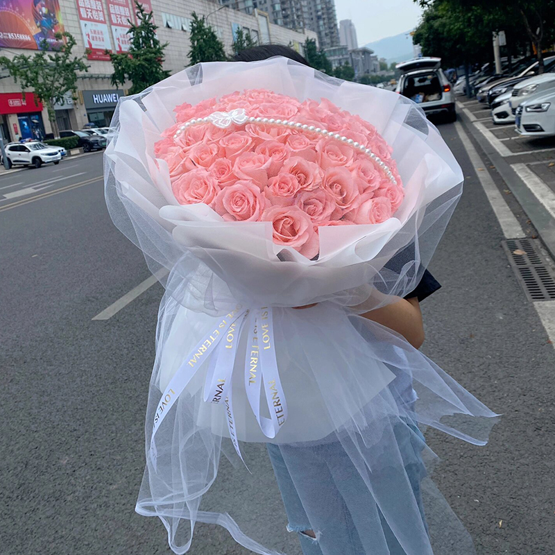 999朵365朵红玫瑰花束鲜花速递同城北京上海成都配送生日求婚
