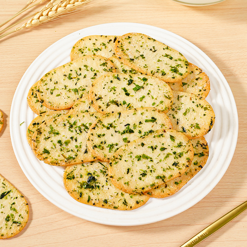 海苔薄脆饼干超薄网红休闲解馋小吃独立包装追剧食品办公零食整箱