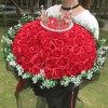 999朵玫瑰花束花表白订婚520走心礼品鲜花香皂花送女友结婚