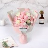 永生花玫瑰香皂花假花束成品干花送女友教师节礼物康乃馨肥皂花