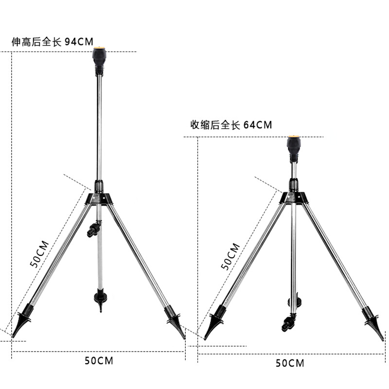 360度自动旋转洒水器 园林喷淋浇水菜园洒水浇菜灌溉浇地浇花神器