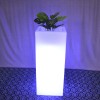 酷擎发光花盆容器室外花园商场装饰创意盆园艺发方形LEDLED绿植