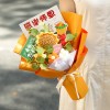 毛线花手工编织花束成品送老师同学向日葵针织礼物钩织送长辈礼物