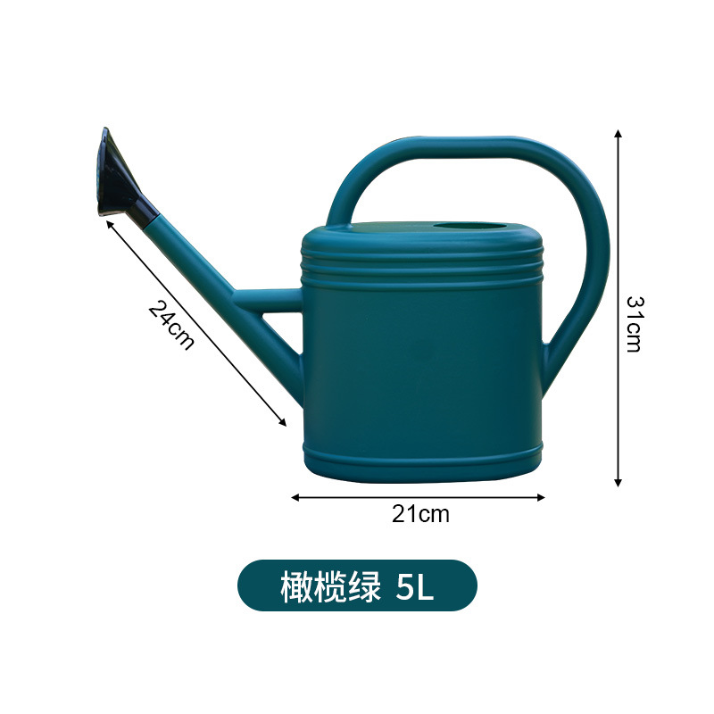 园林水壶复古大容量浇花喷壶塑料浇水花洒家用园艺长嘴淋花浇菜壶
