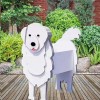 跨境创意花盆宠物摆件盆栽阳台花园家居装饰品庭院创意狗花盆摆件