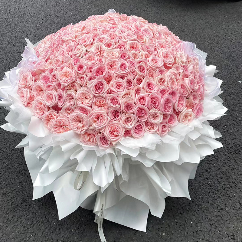 求婚朵玫瑰花束52送女友七夕花束9990表白配送鲜花速递同城朵