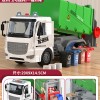 超大号垃圾车扫地清运城市合金环卫车工程分类桶玩具儿童男孩3岁4