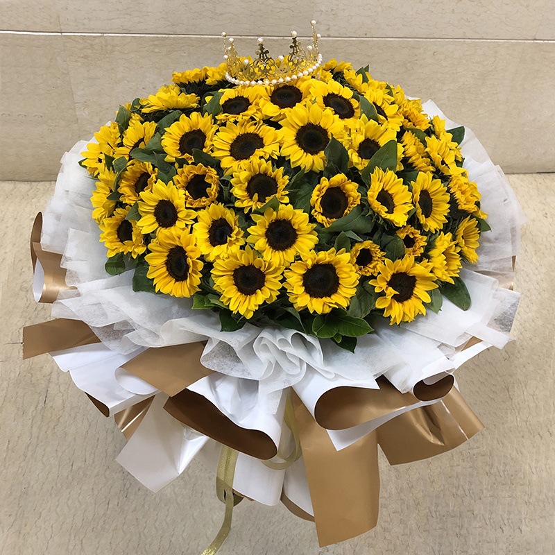 求婚朵玫瑰花束52送女友七夕花束9990表白配送鲜花速递同城朵