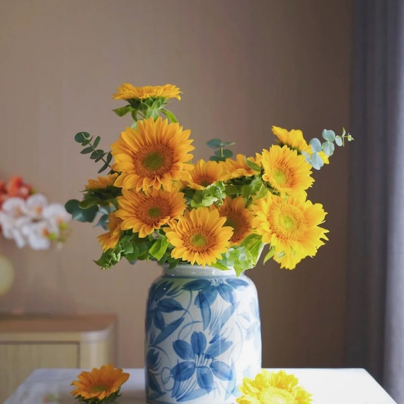云南基地直发向日葵鲜花花束水养插花客厅装饰送女友送人老师朋友