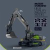 惯性合金车工程车男孩挖掘机搅拌车油罐车卡车儿童玩具小汽车模型